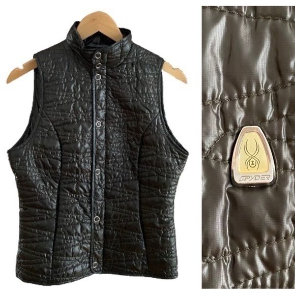 Spyder Jackets & Blazers - Spyder Primaloft Thinsulate Vest Olive Green XS